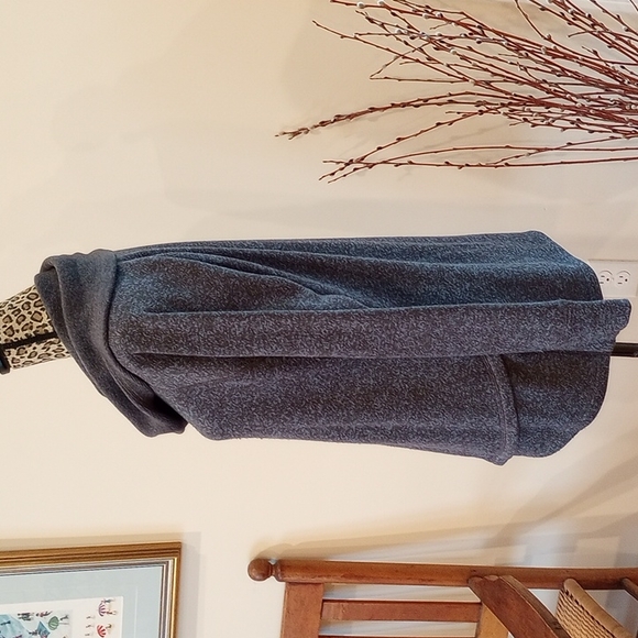 Ideology Ladies Cowl Neck Sweatshirt Size:Large Color:Slate Blue - Picture 3 of 10